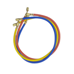 Manometer z armaturo za testiranje klimatskih naprav