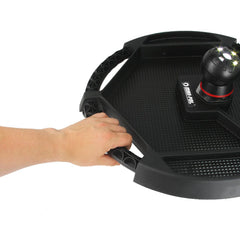 Delavniški pladenj 50 cm - voziček z magnetom LED 360