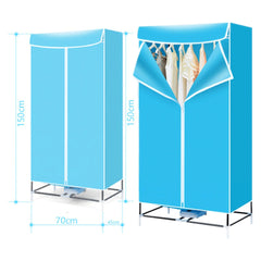 Električni sušilnik perila + garderobna omara