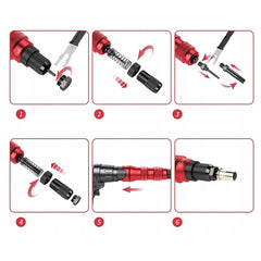 Kovinski adapter za sveder - izvijač za zakovice M3 - M10
