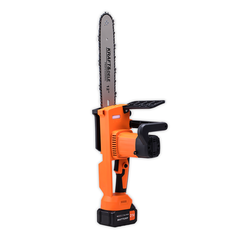 Kompaktna Aku Žaga | 2x 21V 4Ah + 2 meča in 2 verigi