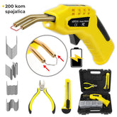 Aku pištola za varjenje plastike + 200 sponk