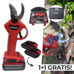 Akumulatorske vrtne škarje za obrezovanje 24V + 2bat | Trimax