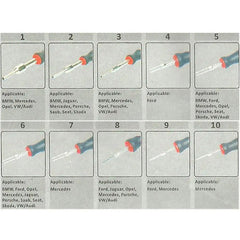 Univerzalno orodje za konektorje (pins) 23 delov -6045