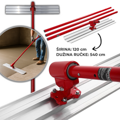 Alu teleskopska letva za ravnanje betona