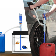 Akumulatorska črpalka za vodo, bencin in olje