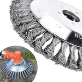 Jeklena trimer glava