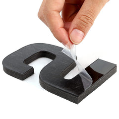 XXL 3D stenska ura zlata, črna