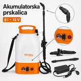 Akumulatorska leđna prskalica 8l