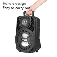 Bluetooth karaoke zvočnik Laser Eye z mikrofonom