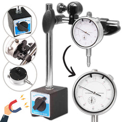 Komparator z magnetnim držalom 0-10 mm z ohišjem