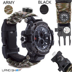 Vojaški komplet ura 7 v 1