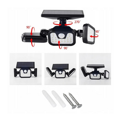 Solarna svjetiljka sa senzorom pokreta