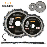 Verižna žaga za kotni brusilnik – 125 mm, 14 zob