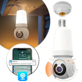 2v1 Wifi pametna kamera z žarnico