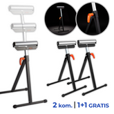 Nastavljivo stojalo z valjčkom | Komplet - 2 kosa