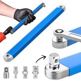 Univerzalni produžni ključ 39cm – s adapterima ¼″, ⅜″ i ½″