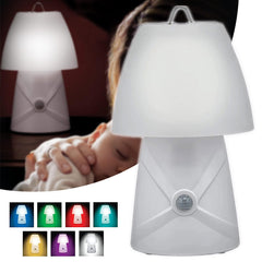 RGB Led nočna lučka - s senzorji gibanja