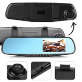 Vzvratno ogledalo s kamero za snemanje vožnje