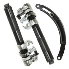 Velik nabor orodij za montažo in demontažo vzmeti in amortizerjev