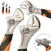 Set univerzalnih nastavljivih ključev 150–200–250 mm