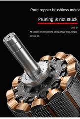 Akumulatorske vrtne škarje za obrezovanje 24V + 2bat | Trimax