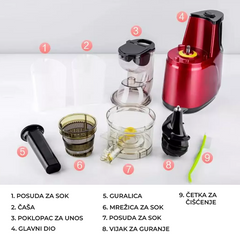 Sokovnik za hladno stiskanje | 300W