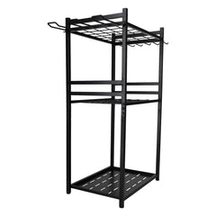 Stalak Za Vrtni Alat 81 x 43 x 30 cm Crni