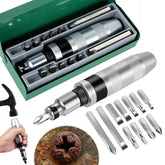 Udarni odvijač, 12-delni set