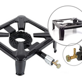 Plinski gorilnik s 4-nožnim stojalom, 40x40 cm