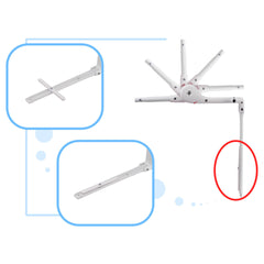 Zaščitna ograja za posteljo 120 cm