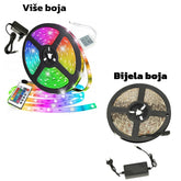 Multi LED STRIP 5M - Več barv - bel