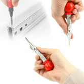 Avtomatski moznik 130 mm nerjaveče jeklo-železo-les