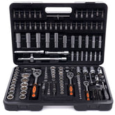 KRAFT pro+ set nasadnih ključev 172 kosov (1/4" - 3/8" - 1/2")