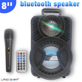 Bluetooth karaoke zvočnik Laser Eye z mikrofonom