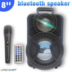 Bluetooth karaoke zvočnik Laser Eye z mikrofonom