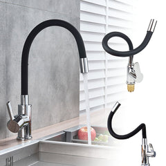 Fleksibilna črna pipa