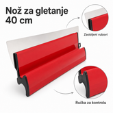 Nož za gletanje 40 cm Kraft&Dele