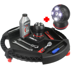 Delavniški pladenj 50 cm - voziček z magnetom LED 360