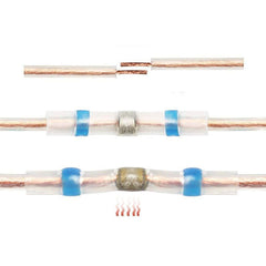 Vodotesni konektorji za spajkanje 50 kos + 50 kos gratis