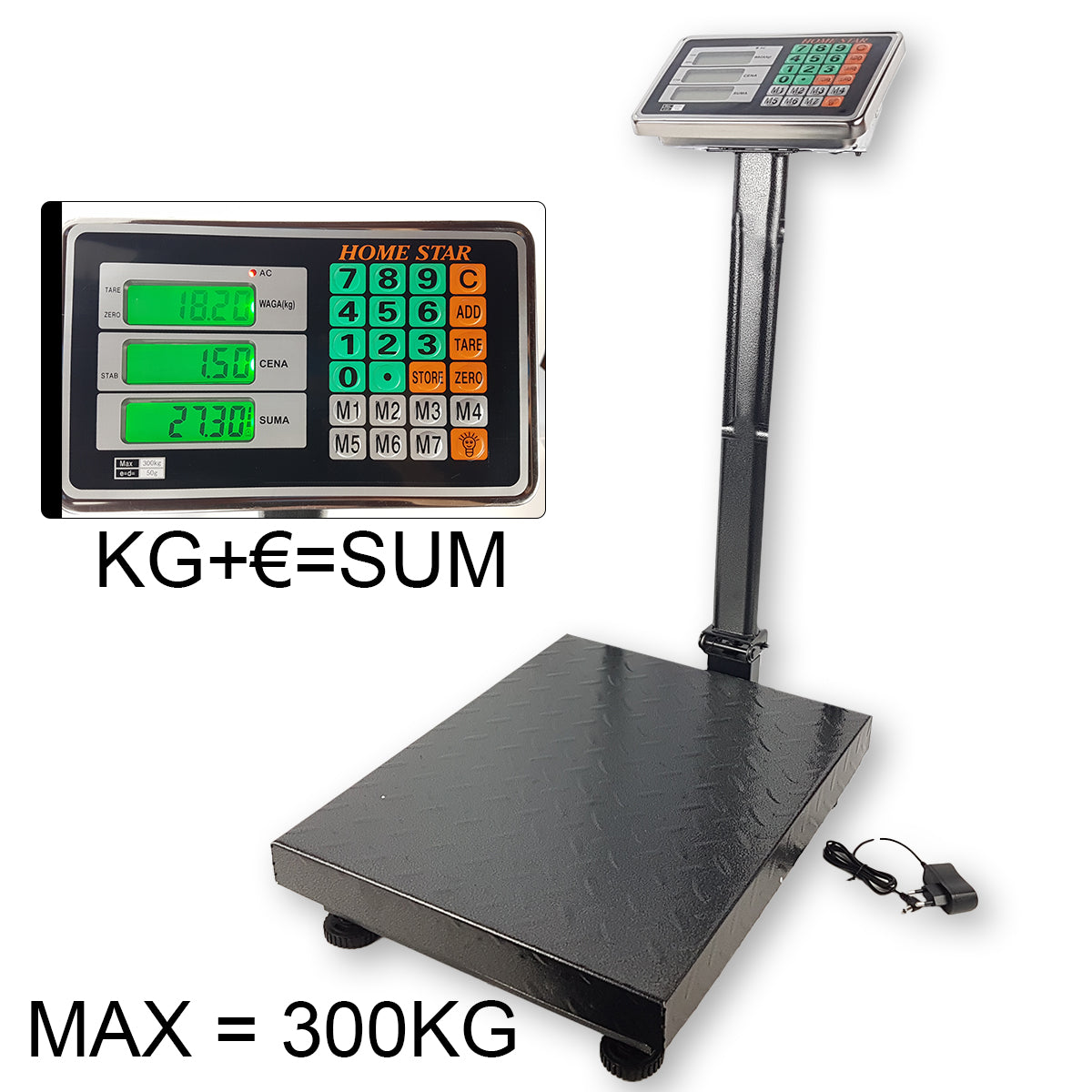 Vaga 300KG s kalkulatorom