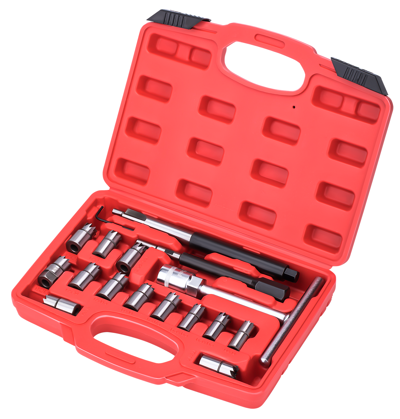 Set Freza za Čišćenje Gnijezda Injektora – 17 Dijelova