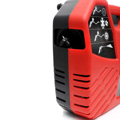 Mobilni brezoljni kompresor 1100 W -8BAR+ 9 dodatkov