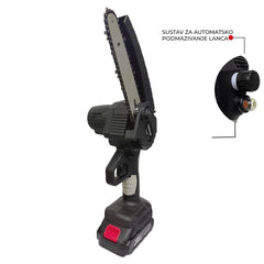 Trimax aku pila 24V sa sustavom za podmazivanje lanca | NOVO