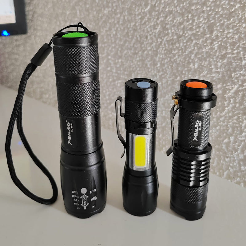 Komplet profesionalnih LED svetilk 3v1