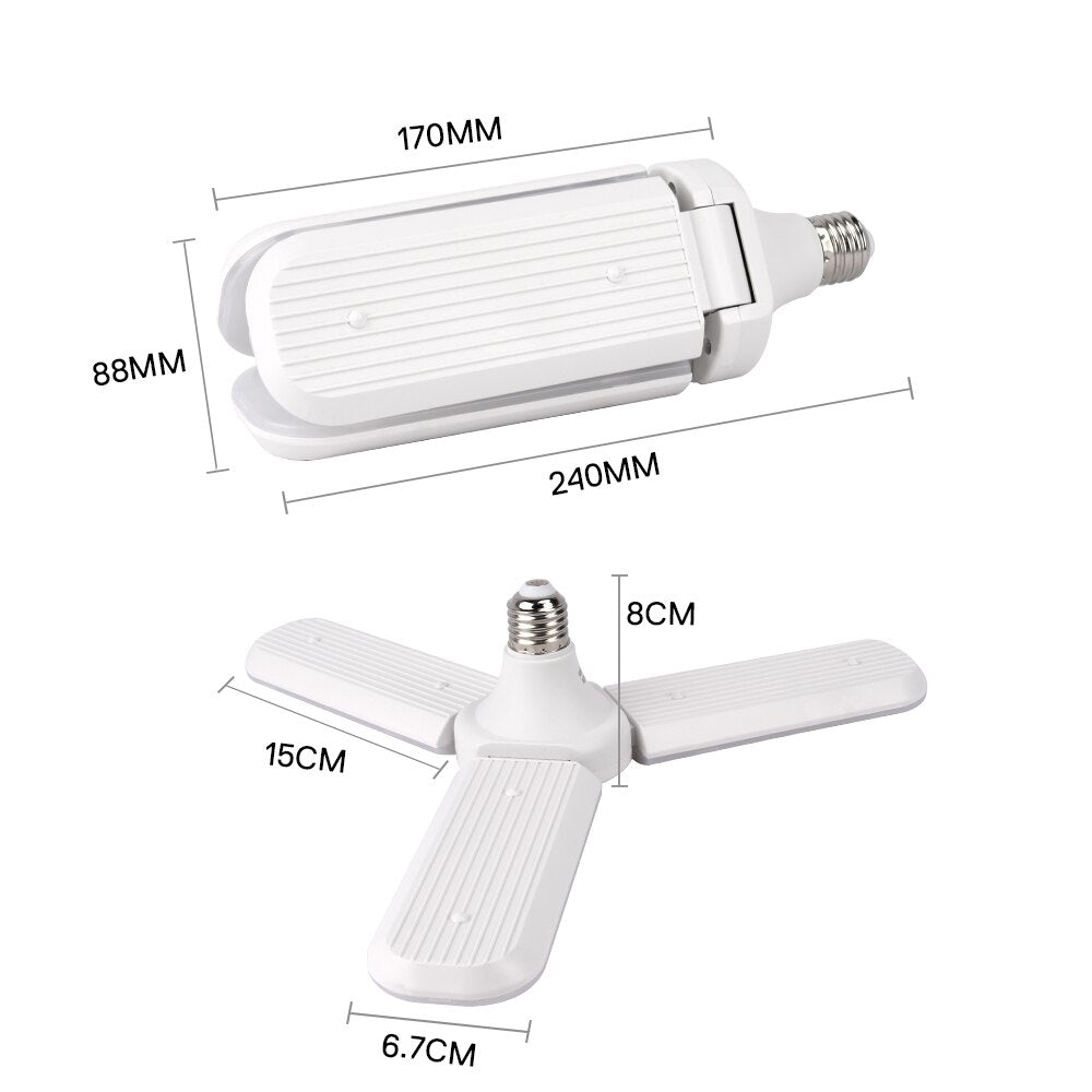 Led žarnica s 3 nastavljivimi led paneli 1+1 gratis