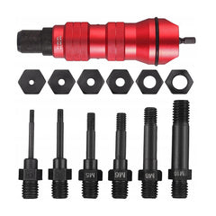Kovinski adapter za sveder - izvijač za zakovice M3 - M10
