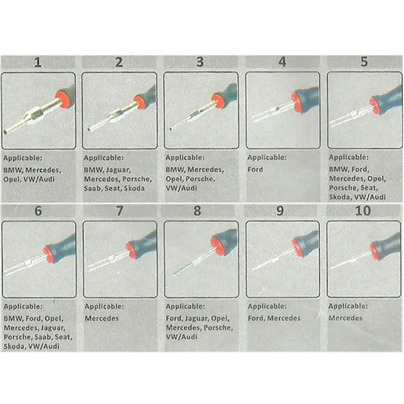 Univerzalno orodje za konektorje (pins) 23 delov -6045
