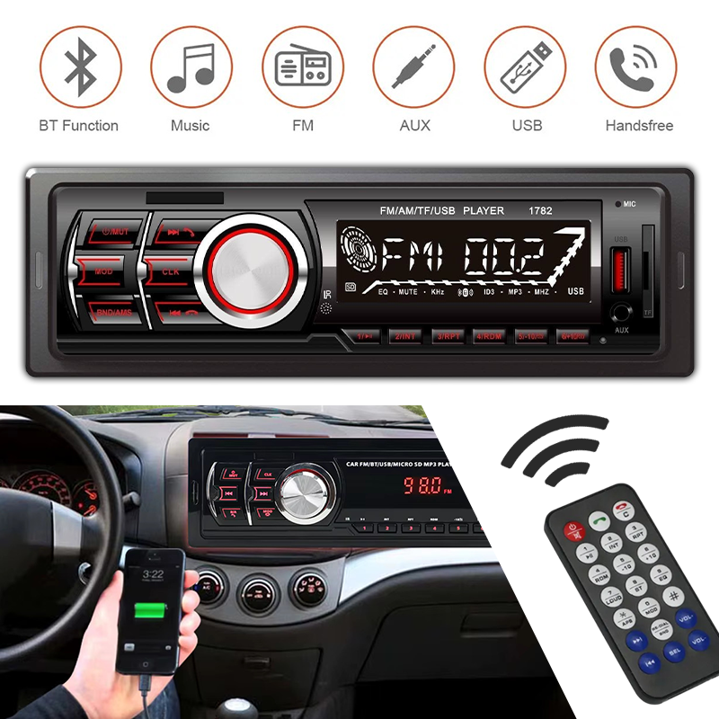 Avtoradio – Bluetooth, USB, Mikro SD in FM radio