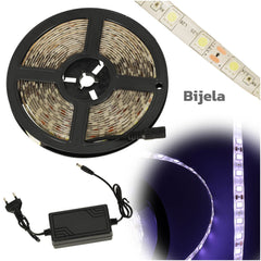 Multi LED STRIP 5M - Več barv - bel